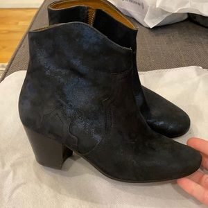 Isabel Marant dark blue booties size 5
